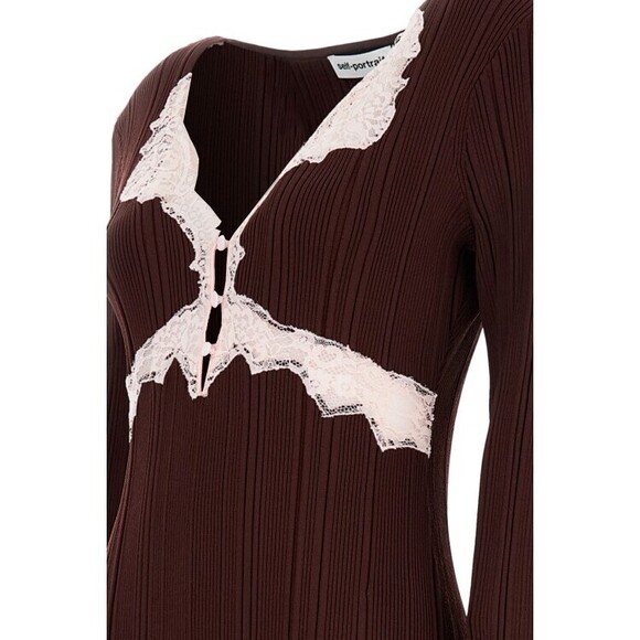 Self-Portrait Lace Knit Top - NWT - Picture 3 of 3